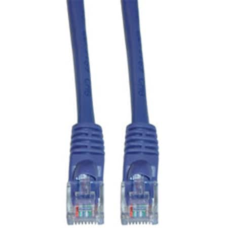 Cable Wholesale Cat6 Purple Ethernet Patch Cable Snagless Molded Boot 7 foot 10X8-04107